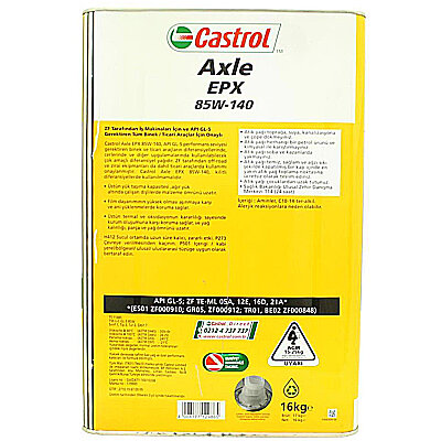 Castrol Axle EPX 85W-140 - 16 Litre Şanzıman Dişli Yağı - 3