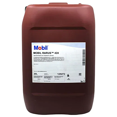 Mobil Rarus 424 - 20 Litre Kompresör Yağı - 6