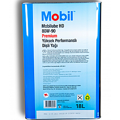 Mobilube HD 80W-90 - 18 Litre Şanzıman Dişli Yağı - 4