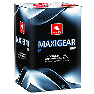 P.Ofisi Maxigear EP 80W - 15 Litre Şanzıman Dişli Yağı - 5