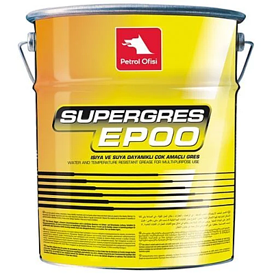 Petrol Ofisi Super Gres EP 00 - 15 kg Gres Yağı - 5