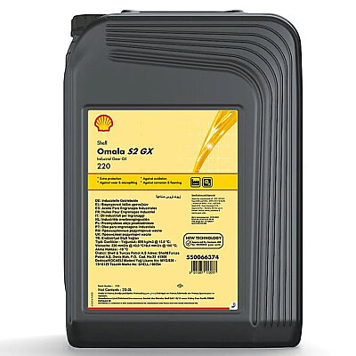 Shell Omala S2 GX 220 - 20 Litre Dişli Yağı - 1