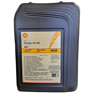 Shell Omala S2 GX 680 - 20 Litre Dişli Yağı - 2
