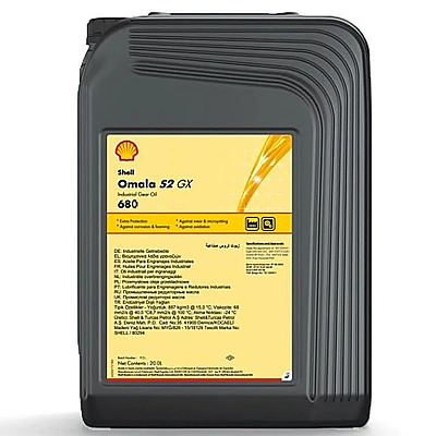 Shell Omala S2 GX 680 - 20 Litre Dişli Yağı - 4
